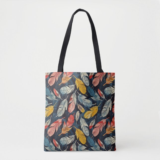 Tote Bag Flair avec plumes (Devant)