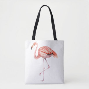 Tote Bag Flamant rose rose