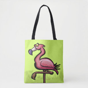 Tote Bag Flamant rose rose
