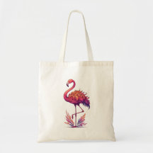 Flamant rose Rose Calme Debout Calme