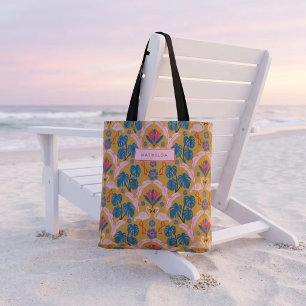Tote Bag Flamenco flamant rose