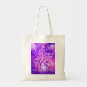 Tote Bag Flamme violette / Feu violet