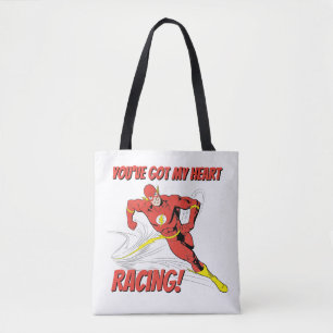 Tote Bag Flash - Vous avez ma Saint Valentin de course de c