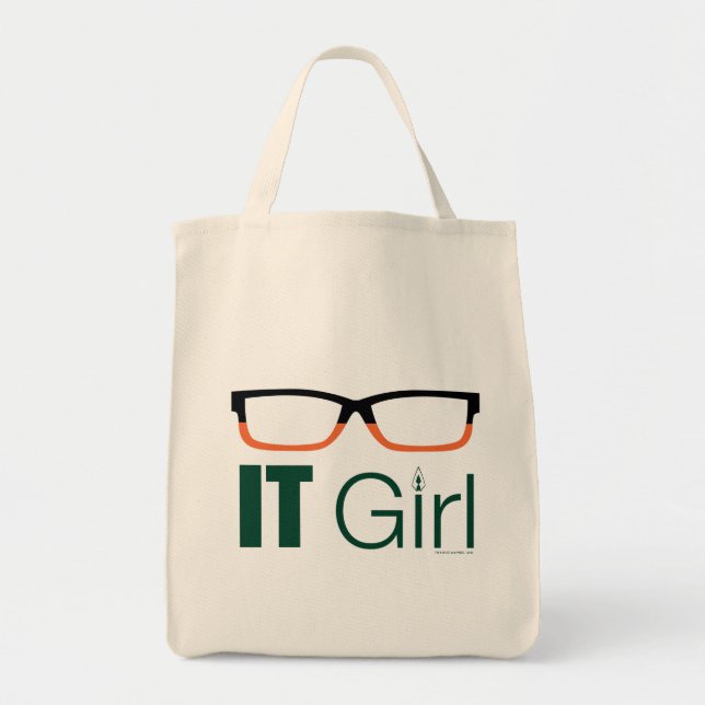 Tote Bag Flèche | Graphique de lunettes pour filles IT (Devant)