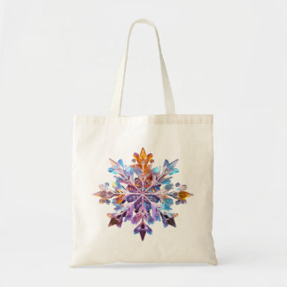 Tote Bag "Flèches de neige Iridescente