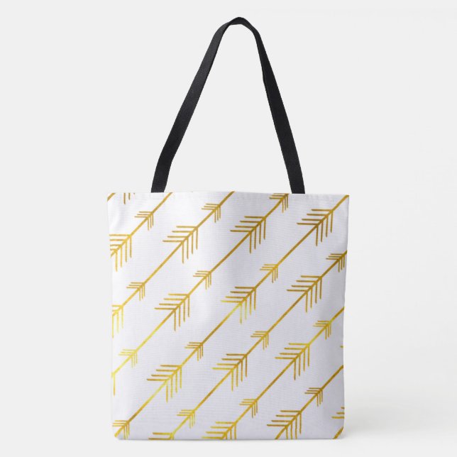 Tote Bag Flèches or (Devant)