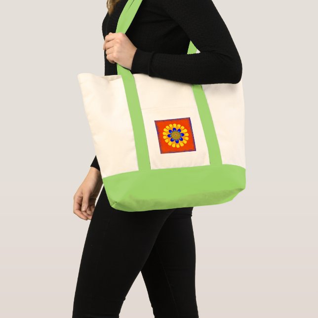 Tote Bag Fleur (Devant (produit))