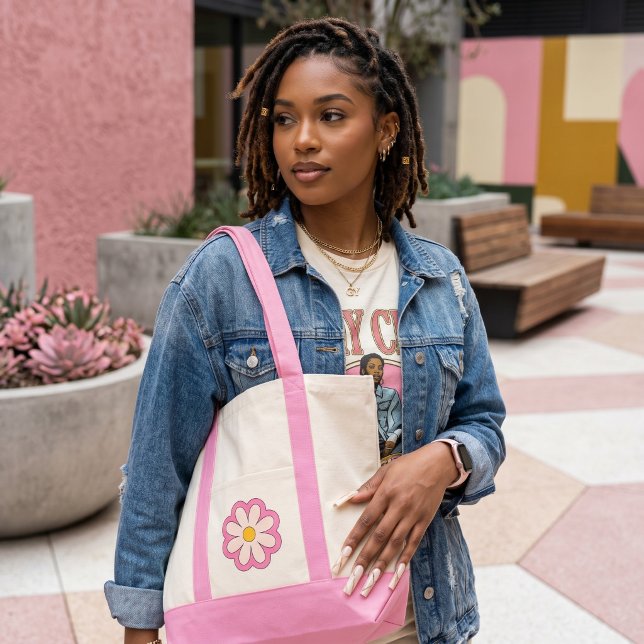 Tote Bag Fleur (Créateur téléchargé)
