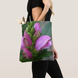 Tote Bag Fleur à tête rose