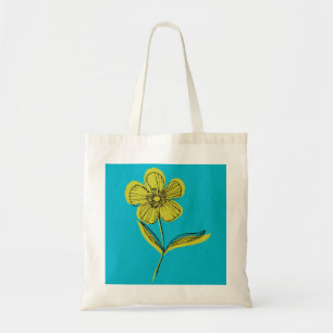 Tote Bag fleur botanique