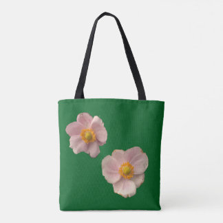 Tote Bag fleur d'anémone japonaise