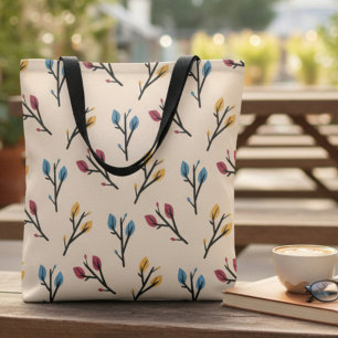 Tote Bag Fleur d'Automne Quotidienne