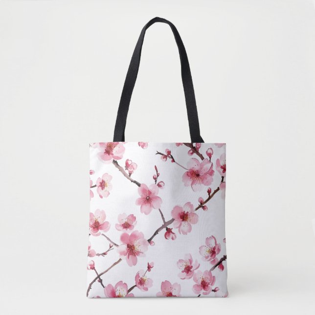 Tote Bag Fleur de cerise (Devant)