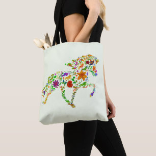 Tote Bag Fleur de couleur