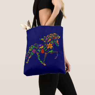 Tote Bag Fleur de couleur