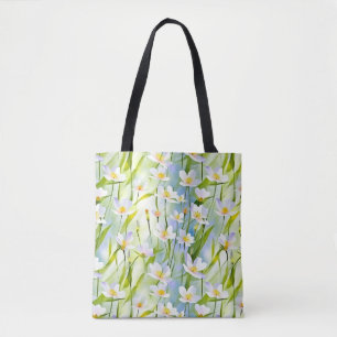 Tote Bag Fleur de printemps, floral doux 