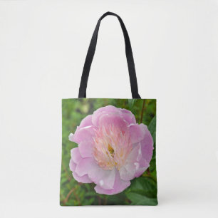 Tote Bag Fleur de tourbe rose