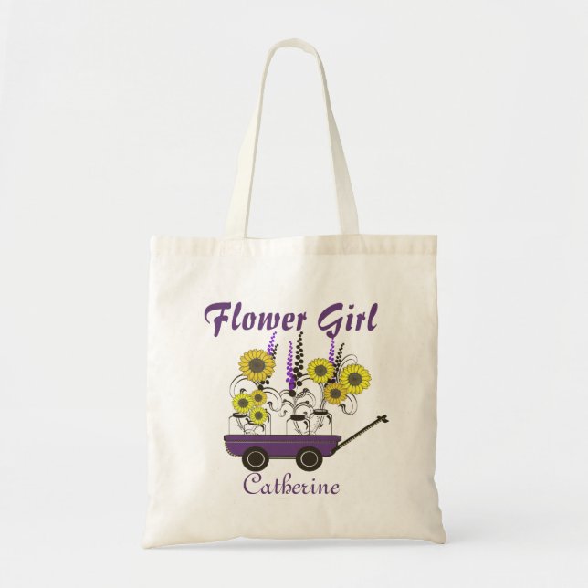 Tote Bag Fleur de tournesol (Devant)