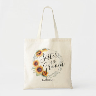 Tote Bag Fleur de tournesol   Soeur de la chambre
