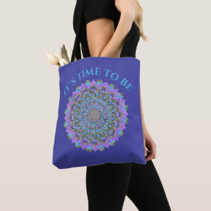 Tote Bag Fleur De Vie - Mandala India Style 2
