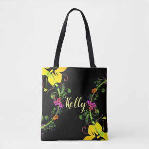 Tote Bag Fleur d'hibiscus