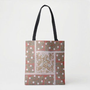 Tote Bag Fleur d'illustration Rose sauvage Vintage