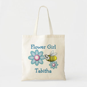 Tote Bag Fleur et Fleur d'abeille