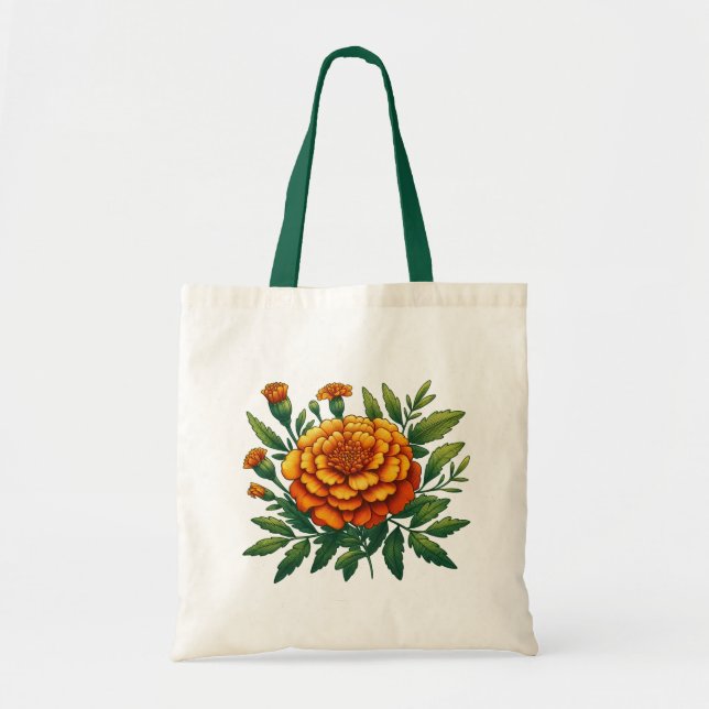 Tote Bag Fleur Marigold (Devant)