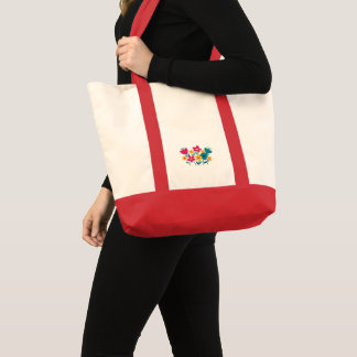 Tote Bag fleur minimaliste