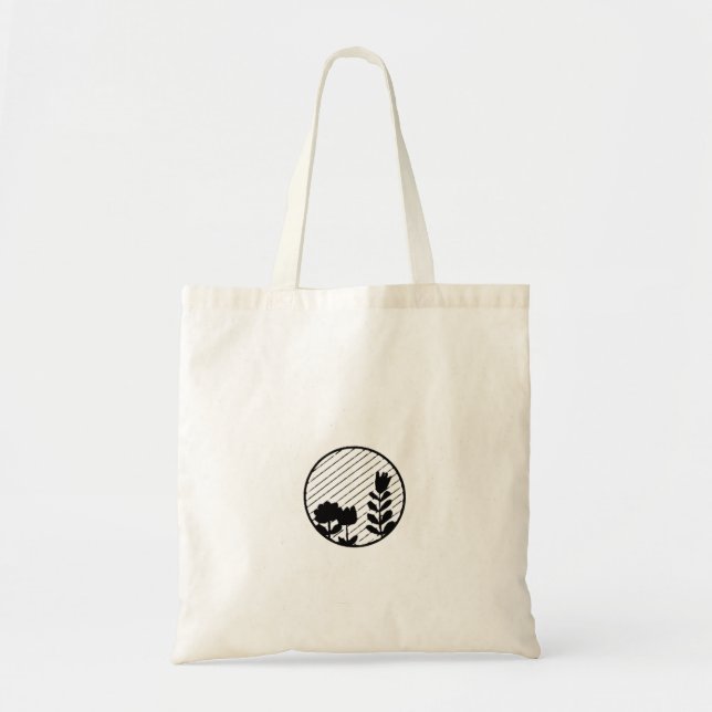 Tote Bag Fleur précieuse (Devant)