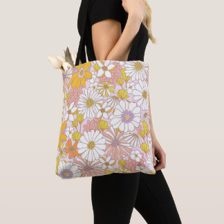 Tote Bag Fleur romantique