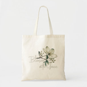 Tote Bag Fleurir avec grâce Floral inspirant