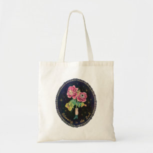 Tote Bag Fleurir dans le noir