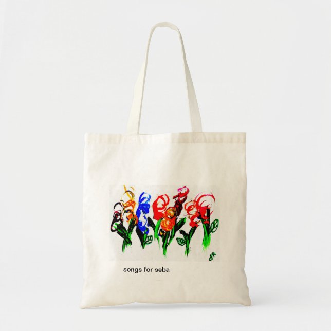 Tote Bag fleurs (Devant)