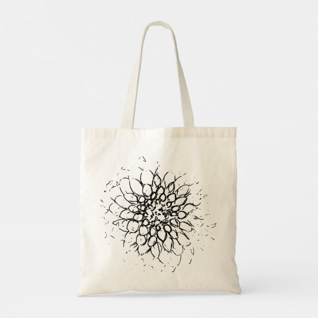 TOTE BAG FLEURS (Dos)