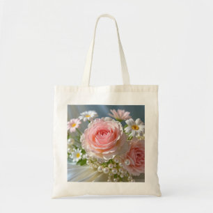 Tote Bag Fleurs à l'élégance extravagante intemporelle