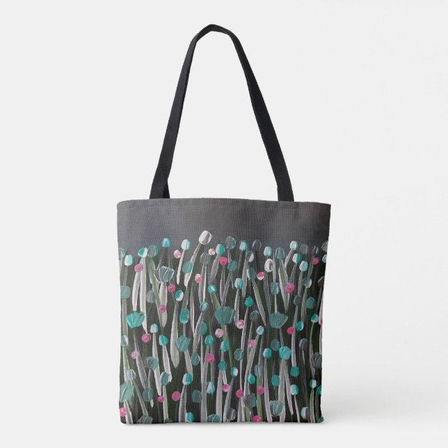 Tote Bag Fleurs audacieuses (Dos)