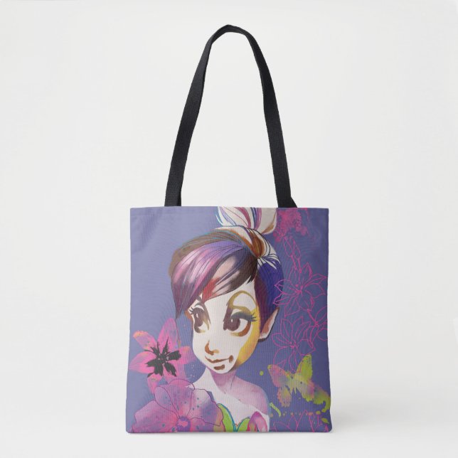 Tote Bag Fleurs Bell Tinker (Devant)