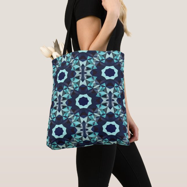 Tote Bag Fleurs Bluez...... (De près)