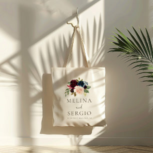 Tote Bag Fleurs classiques Mariage