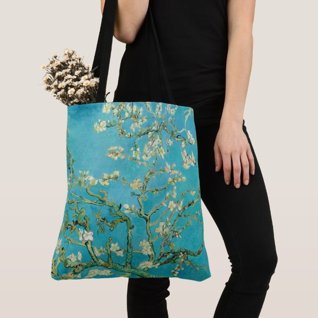 Tote Bag Fleurs d'amandes par van Gogh (De près)