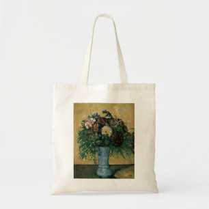 Tote Bag Fleurs dans un Vase Bleu par Paul Cezanne Art Vint