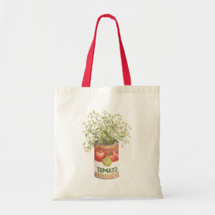 Tote Bag Fleurs de boîte de tomates