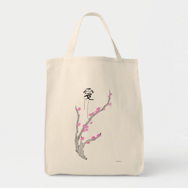 Tote Bag Fleurs de cerisier (Devant)