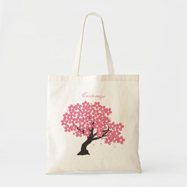 Tote Bag Fleurs de cerisiers au Sakura japonais Thunder_Cov (Devant)