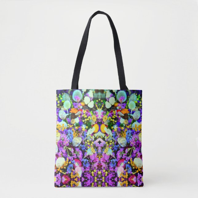 Tote Bag Fleurs de fourre-tout (Devant)