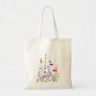Tote Bag fleurs de gloire pourpres du matin sur le mur