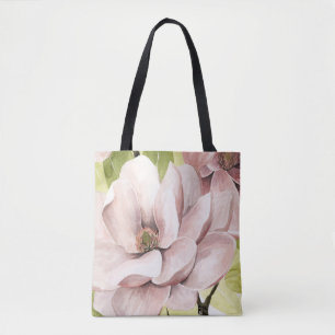 Tote Bag Fleurs de Magnolia