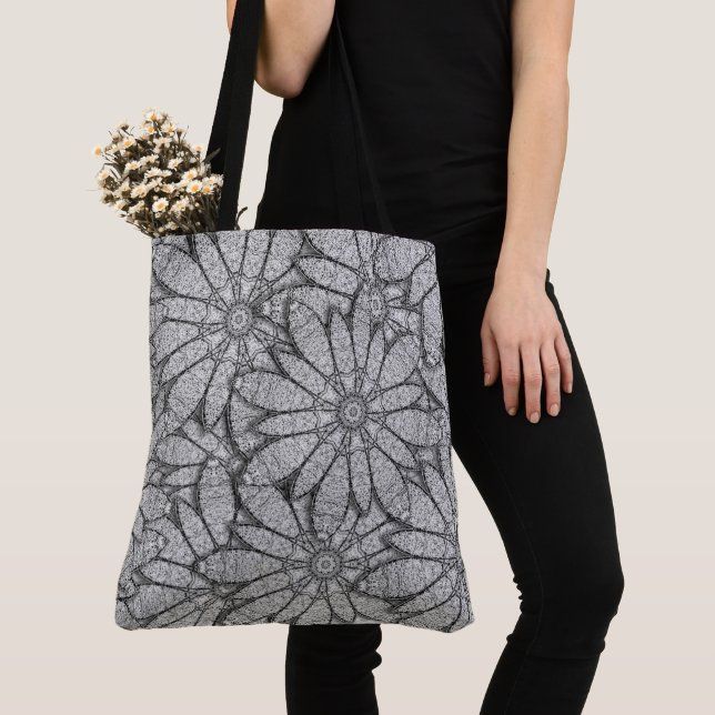 Tote Bag Fleurs de pierre (De près)