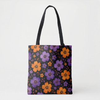 Tote Bag fleurs de printemps